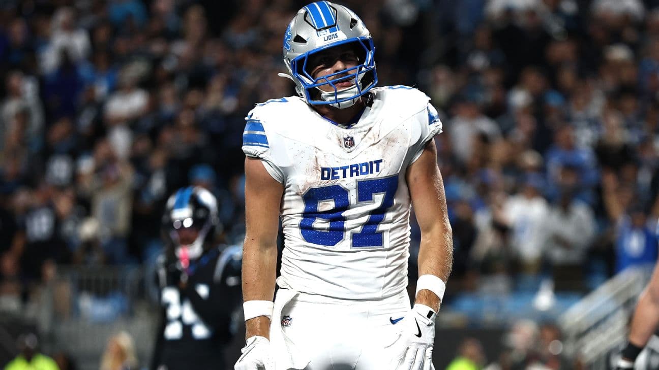 Sam LaPorta not feeling contract 'love' from Lions ahead of 2027 free agency