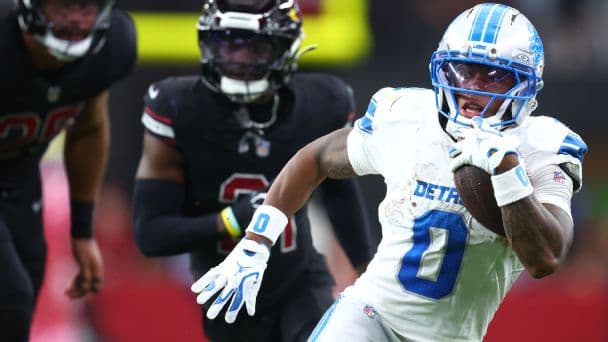 Jahmyr Gibbs is leading a potent Lions offense early in the 2026 season.
