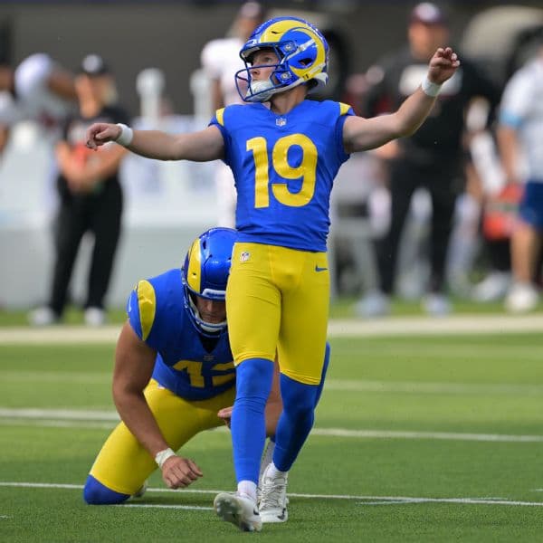 Ethan Evans' heroics for Rams, after Blake Grupe was hurt, short-lived in loss