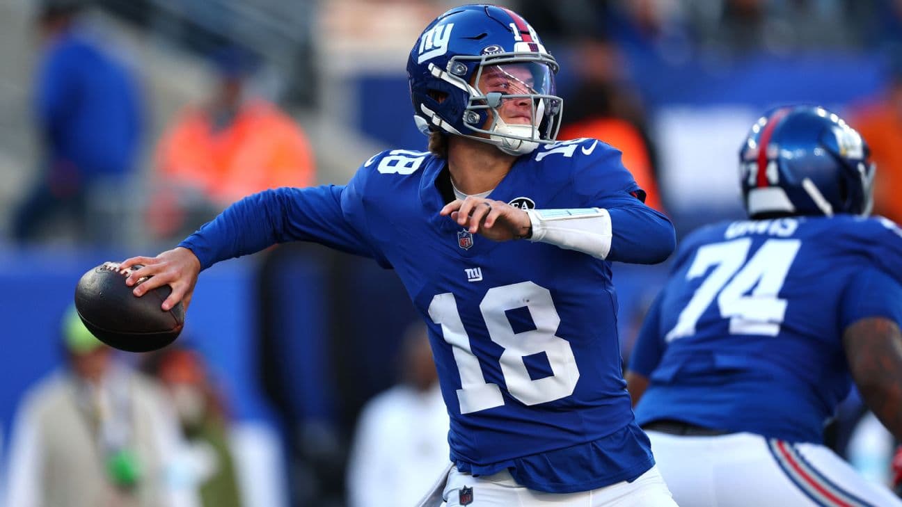 J.J. McCarthy, New York Giants quarterback